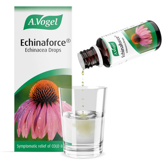 A.Vogel Echinaforce Echinacea Drops | Relieves Cold & Flu Symptoms by Strengthening - NutriGlobal