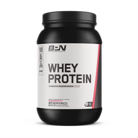 Bare Performance Nutrition, BPN Whey Protein Powder, Whey Protein Concentrate, Native - NutriGlobal