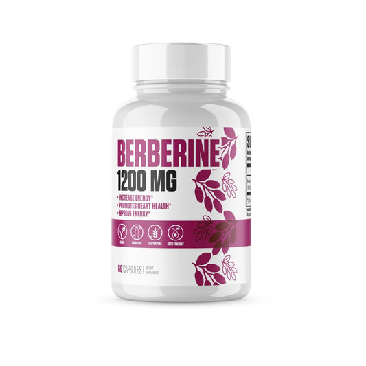 Berberine Extra Strength | 1 Rated Berberine Supplement for Heart Health, Improve Energy - NutriGlobal
