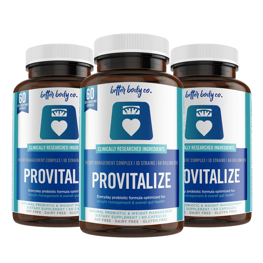 Better Body Co. Provitalize | Probiotics for Women, Menopause (3 Pack) - NutriGlobal