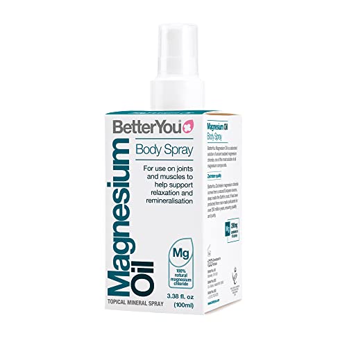 BetterYou Magnesium Oil Body Spray, Pure and Natural Source of Magnesium Chloride - NutriGlobal