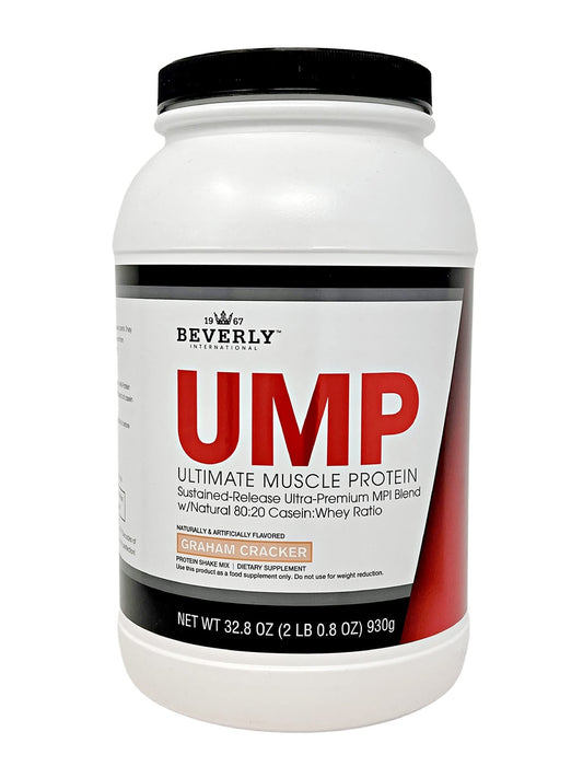 Beverly International UMP Protein Powder, Graham Cracker. Unique Whey-Casein Ratio - NutriGlobal