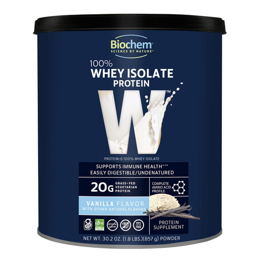 Biochem, Whey Protein Powder, 20g of Protein to Support Muscles and Intense Workouts - NutriGlobal