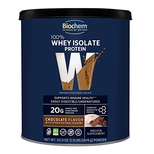 Biochem, Whey Protein Powder, 20g of Protein to Support Muscles and Intense Workouts - NutriGlobal