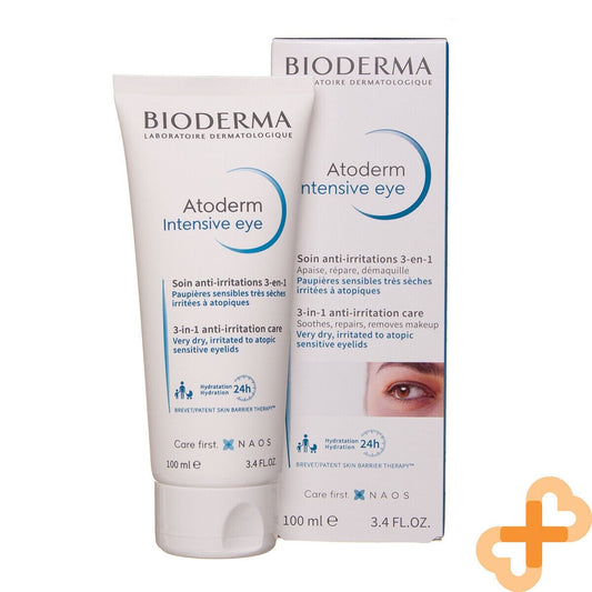 BIODERMA ATODERM INTENSIVE EYE Cream Moisturer Anti Age 3IN1 100ML - NutriGlobal