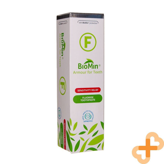 BIOMIN F Fluoride Toothpaste with Bioactive Glass for Sensitive Teeth 75 ml - NutriGlobal