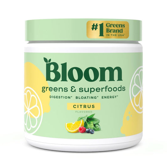 Bloom Nutrition Greens and Superfoods Powder for Digestive Health, Greens Powder - NutriGlobal