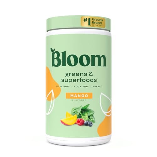 Bloom Nutrition Greens and Superfoods Powder for Digestive Health, Greens Powder - NutriGlobal