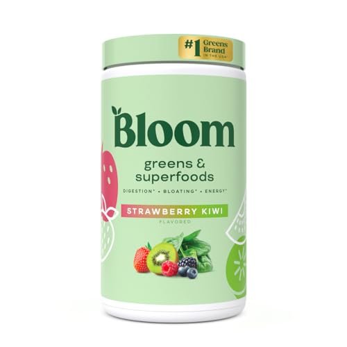 Bloom Nutrition Greens and Superfoods Powder for Digestive Health, Greens Powder - NutriGlobal
