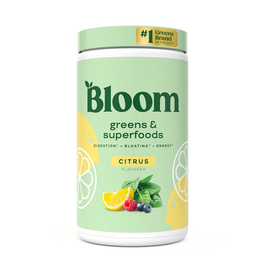 Bloom Nutrition Greens and Superfoods Powder for Digestive Health, Greens Powder - NutriGlobal