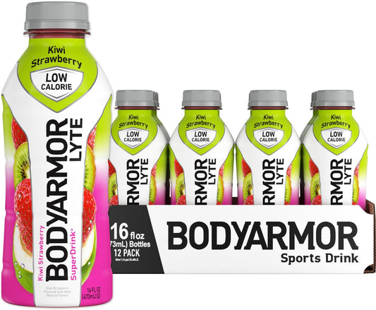 BODYARMOR LYTE Sports Drink Low-Calorie Sports Beverage, Kiwi Strawberry - NutriGlobal