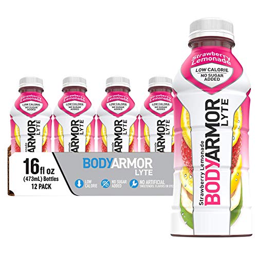 BODYARMOR LYTE Sports Drink Low-Calorie Sports Beverage, Strawberry Lemonade - NutriGlobal