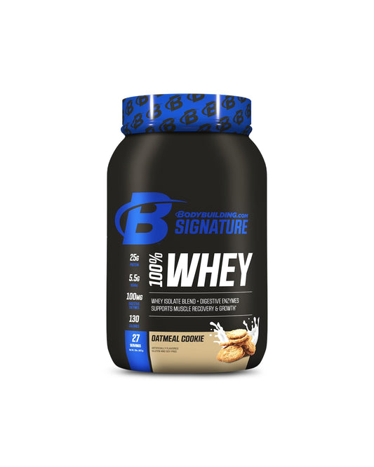 Bodybuilding Signature 100% Whey Protein Powder | 25g of Protein per Serving - NutriGlobal