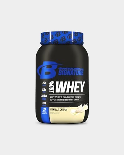 Bodybuilding Signature 100% Whey Protein Powder | 25g of Protein per Serving - NutriGlobal