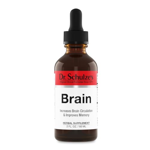 Brain Formula 2 oz. - Vegan and Wild-Harvested | Stimulates Circulation and and Improved - NutriGlobal