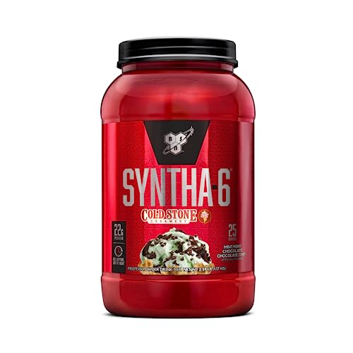 BSN Syntha-6 Whey Protein Powder, Cold Stone Creamery- Mint Mint Chocolate - NutriGlobal