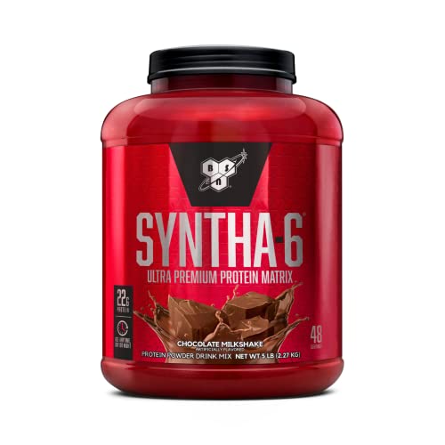 BSN SYNTHA-6 Whey Protein Powder with Micellar Casein, Milk Protein Isolate, Chocolate - NutriGlobal