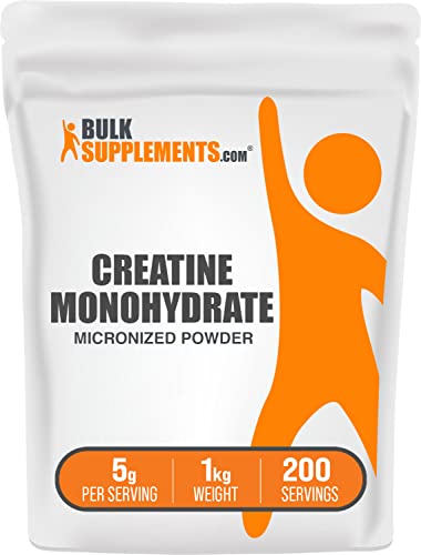 BulkSupplements Micronized Creatine Monohydrate Powder (1 kilogram) - NutriGlobal