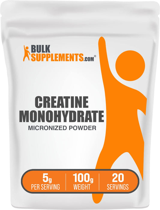 BULKSUPPLEMENTS.COM Creatine Monohydrate Powder - Micronized Creatine - NutriGlobal