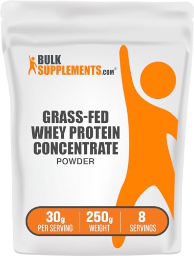 BULKSUPPLEMENTS.COM Grass Fed Whey Protein Powder - Pure Protein Powder - NutriGlobal