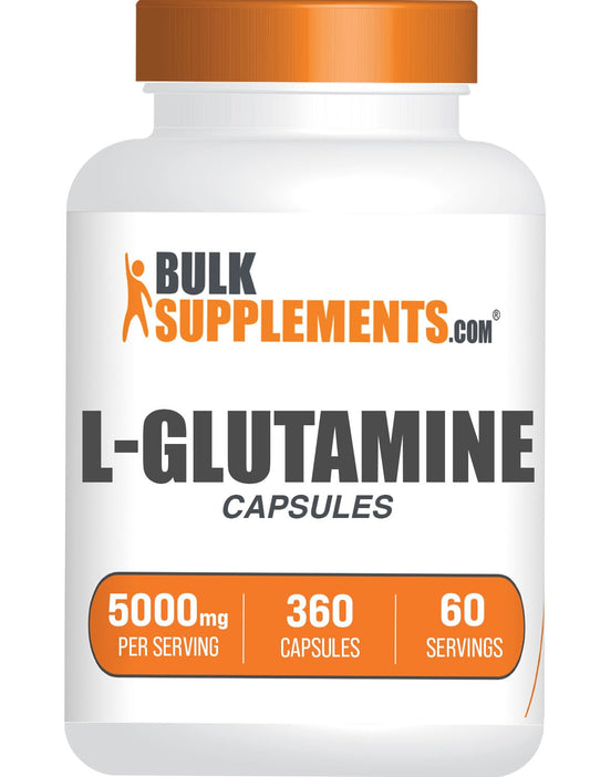 BULKSUPPLEMENTS.COM L-Glutamine Capsules - Glutamine Supplement, L Glutamine - NutriGlobal