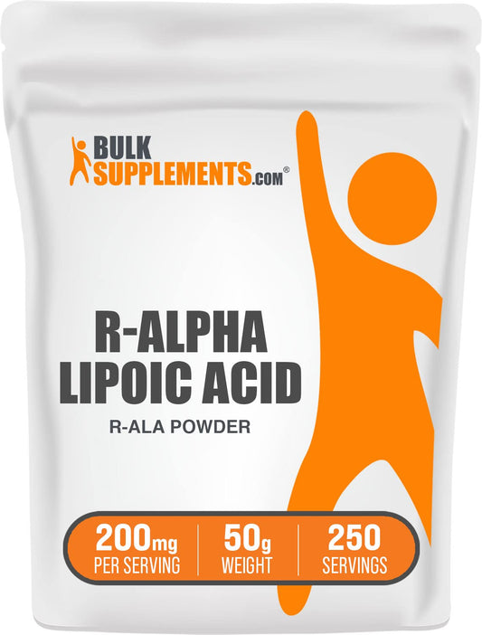 BULKSUPPLEMENTS.COM R-Alpha Lipoic Acid Powder - ALA Supplement, R Alpha Lipoic - NutriGlobal