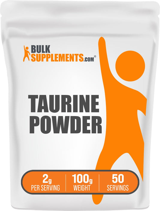 BULKSUPPLEMENTS.COM Taurine Powder - Taurine Supplement, Taurine 2000mg - NutriGlobal