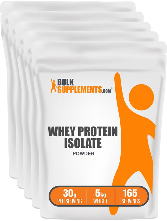 BULKSUPPLEMENTS.COM Whey Protein Isolate Powder - Unflavored Protein Powder - NutriGlobal