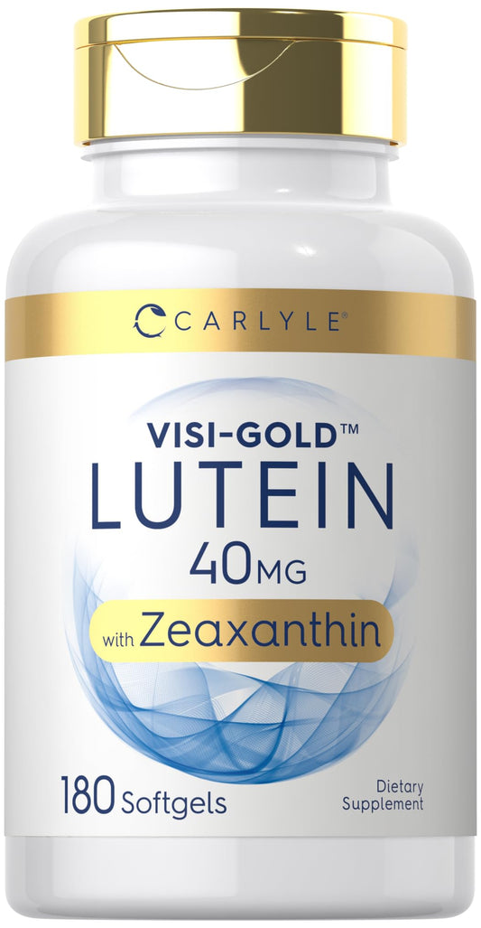 Carlyle Lutein and Zeaxanthin 40 mg | 180 Softgels | Eye Health Vitamins - NutriGlobal