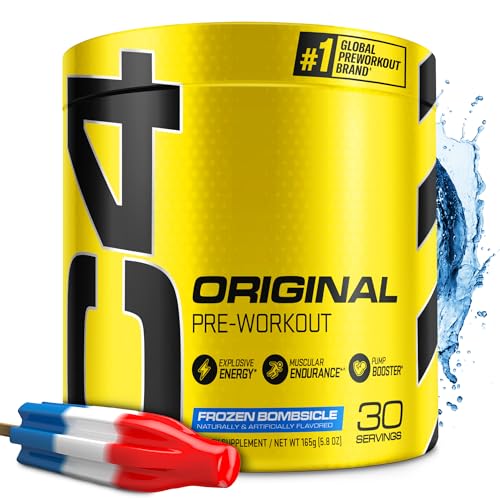Cellucor C4 Original Pre Workout Powder Frozen Bombsicle Sugar Free Preworkout - NutriGlobal