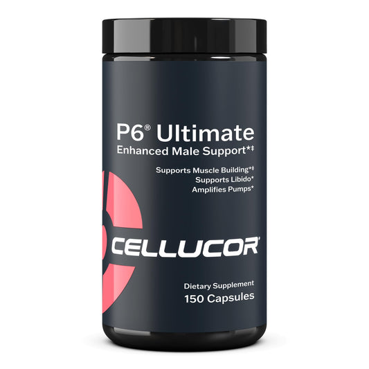Cellucor P6 Ultimate - Enhanced Support for Men | Supports Muscle Growth & Strength - NutriGlobal