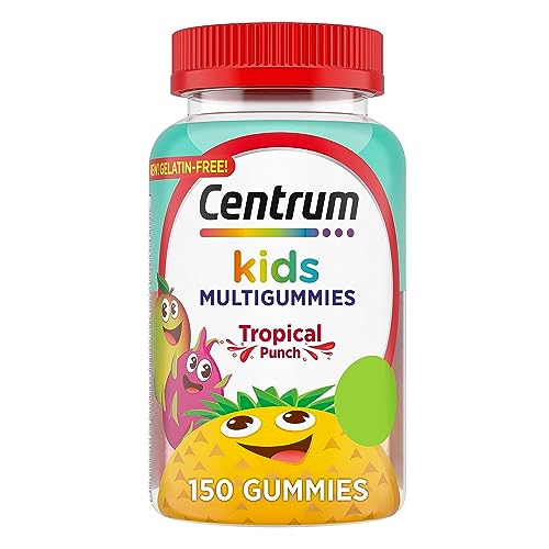 Centrum Kids Multivitamin Gummies, Tropical Punch Flavor Made With Natural Flavors - NutriGlobal