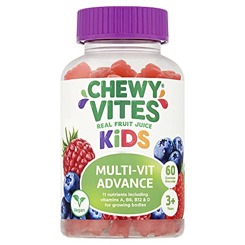 Chewy Vites Kids Multivitamin Advance 60 Gummy Vitamins | 11 Essential Nutrients - NutriGlobal