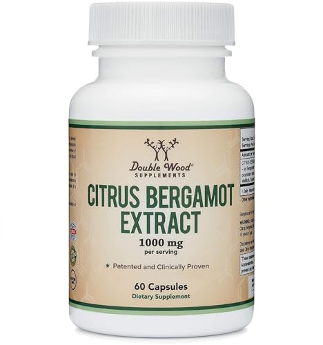 Citrus Bergamot Supplement - Only Patented, Clinically Proven Bergamot Extract - 1,000mg - NutriGlobal