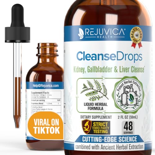 Cleanse Drops - Advanced Kidney & Gallbladder Cleanse Support - NutriGlobal