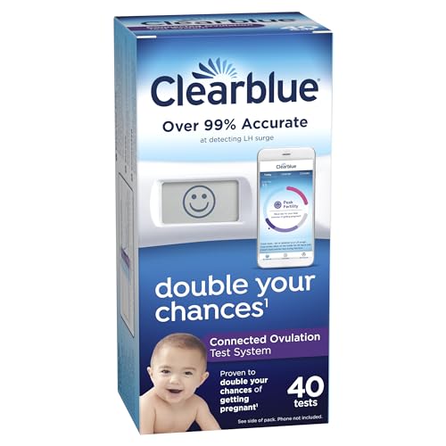 Clearblue Connected Ovulation Test System featuring Bluetooth connectivity and Advanced - NutriGlobal