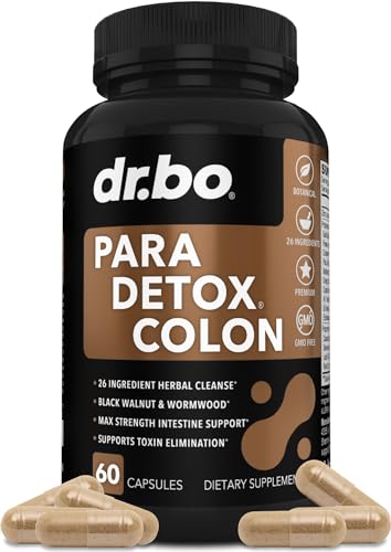 Colon Cleanse Pills Body Detox - Intestinal Guard Cleanser for Stomach - Natural Weight - NutriGlobal
