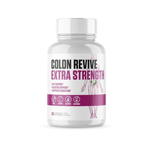 Colon Revive Extra Strength | 1 Rated Colon Cleanse & Detox Supplement | Digestive Support - NutriGlobal