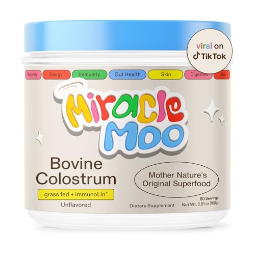 Colostrum Supplement for Gut Health, Hair Growth, Beauty and Immune Support - NutriGlobal