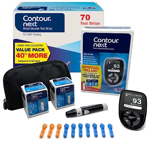 CONTOUR NEXT Blood Glucose Monitoring System – All-in-One Kit - NutriGlobal