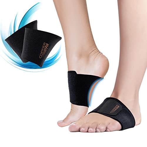 Copper Fit CFACBP Health Unisex Arch Relief Plus with Built-In Orthotic - NutriGlobal