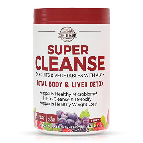 COUNTRY FARMS Super Cleanse, Super Juice Cleanse, Supports Healthy - NutriGlobal
