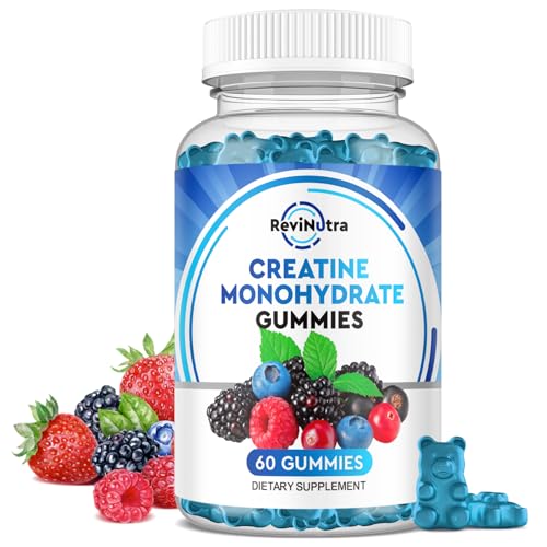 Creatine Monohydrate Gummies for Men & Women, Chewables Creatine Monohydrate - NutriGlobal
