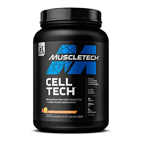 Creatine Monohydrate Powder MuscleTech Cell-Tech Creatine Powder Post Workout - NutriGlobal