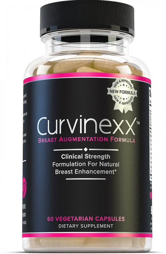 Curvinexx Breast Enhancement & Growth Formula, Natural, Safe & Effective - NutriGlobal
