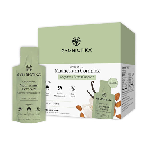 Cymbiotika Liposomal Magnesium Complex – Promotes Relaxation, Restful Sleep, and Heart & Brain Health – Highly Absorbable 3-in-1 Formula - NutriGlobal