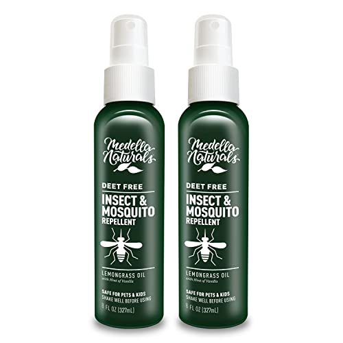 Deet-Free Insect & Mosquito Repellent Pack of 2 (8 oz) – Nice Smelling - NutriGlobal