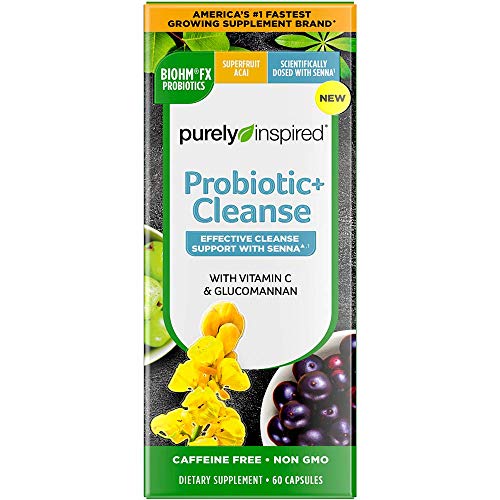 Detox Cleanse | Purely Inspired 7 Day Cleanse + Probiotics | Acai Berry Cleanse | Whole Boody Cleanse Detox - NutriGlobal