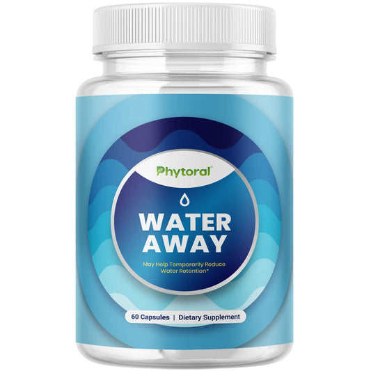 Diuretic Water Pills for Water Retention - Water Away Diuretic Pills for Bloating Relief - NutriGlobal